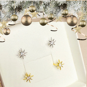 Christmas Gift set Star earrings