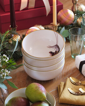 Melody Rose Trapeze Girl Cereal Bowl