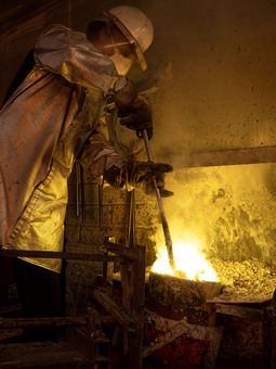 the metal foundry casting handmade