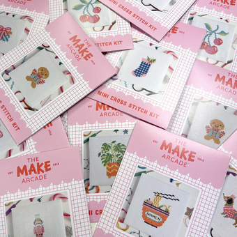 Mini cross stitch kits