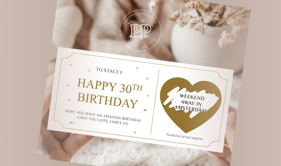 Birthday Scratch Card