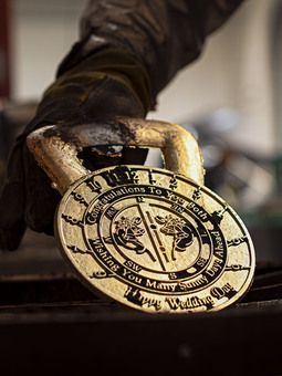 the metal foundry casting handmade