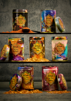 Indian Spice Pots
