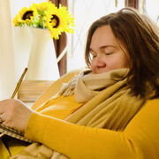 working artist SG little blue owl