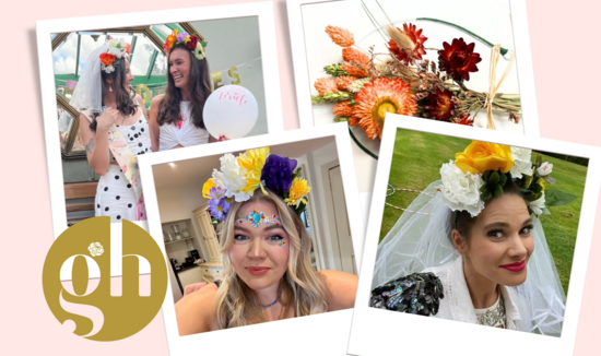 Glam Hatter's Flower Crowns