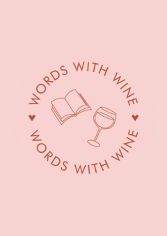 Words with Wine logo, the UKs first book and wine subscription box