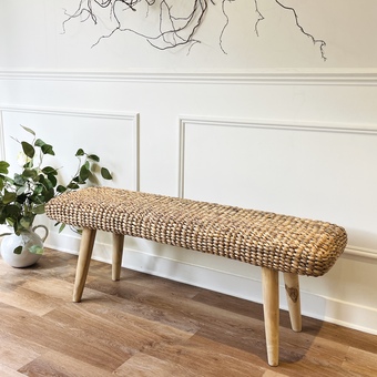 White Bamboo Chair