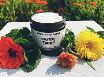 body butter on our farm