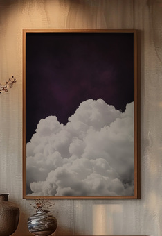 Cloud artwork by Aubrey and Ivory