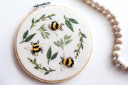Bee Embroidery Kit