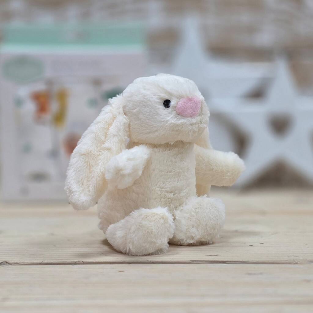 Cream Bunny Soft Toy