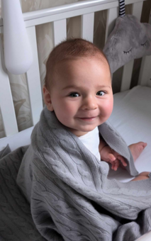 Personalised 100% Cashmere Baby Blanket