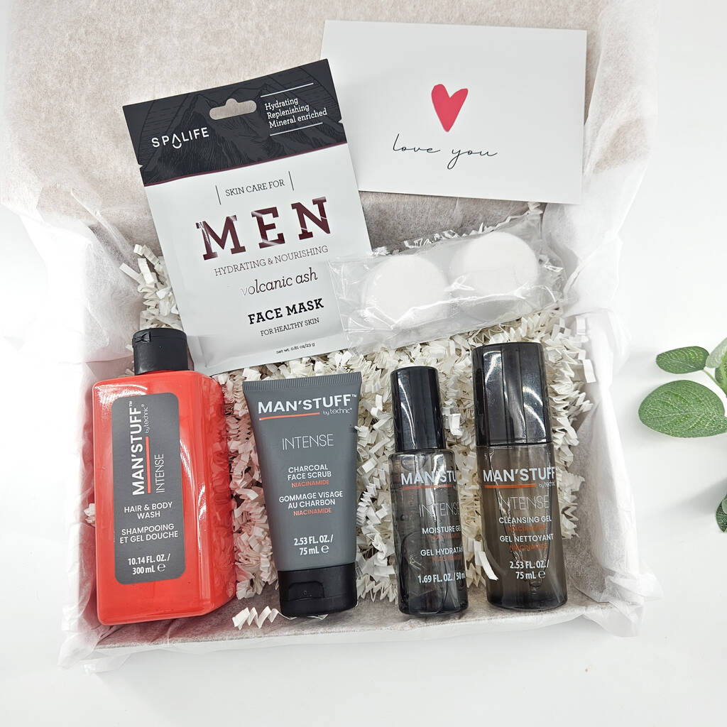 Men’s Grooming Pamper Gift Set | Father's Day, Valentine's / Anniversary / Birthday Gift For Him