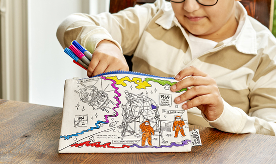 fun, creative & educational textile gifts with wash-out pens