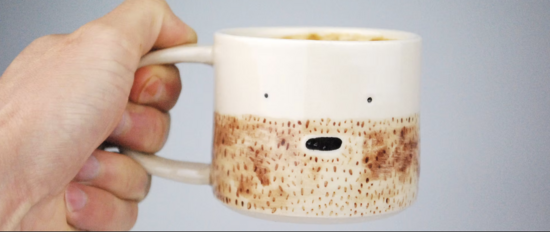 "Stubble" Handmade mug