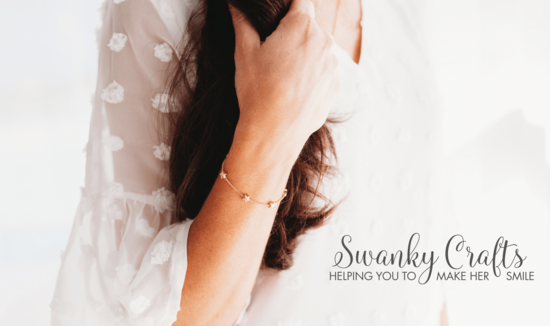 Swanky Crafts Silver Star Bracelet