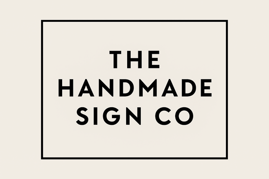 The Handmade Sign Co Cover Image