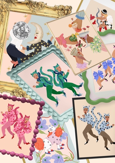 steph pryor products and art work display