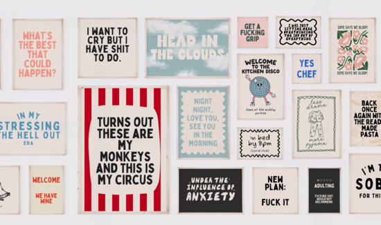 Wisdom and Wonder Designs Prints Banner