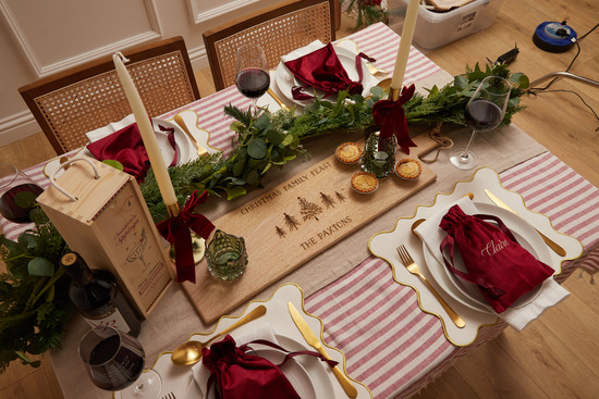 Dressed Christmas Table
